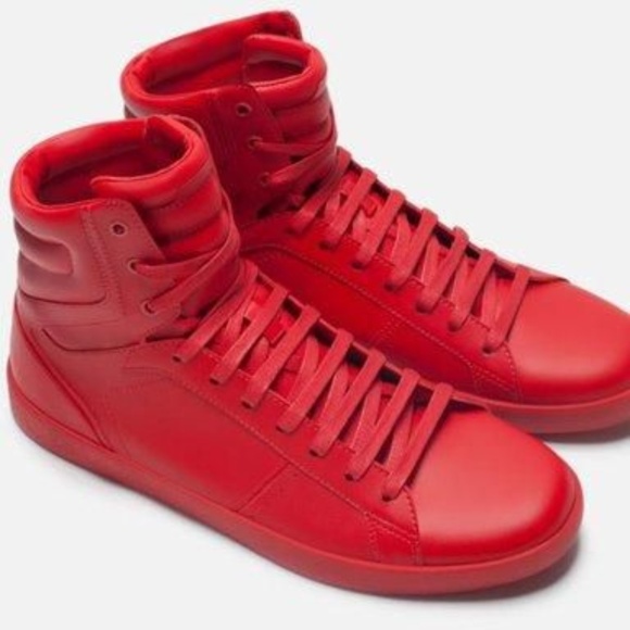 zara red shoes for mens